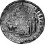 UK 5 Shillings Scotland Countermark ND (1811) Host Date 1805 KM# CC40 HISPAN ET IND REX M 8R F M coin reverse