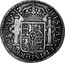 UK 5 Shillings ND KM# CC39 Scotland HISPAN ET IND REX M 8R F M coin reverse
