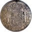 UK 5 Shillings Scotland Countermark ND (1811) Host Date 1794 FM Rare KM# CCA39.2 HISPAN ET IND REX M 8R F M coin reverse