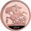 UK 5 Sovereign The Sovereign 2019 Proof 2019 coin reverse