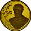Belgium 50 Euro 200th Anniversary of the Birth of Adolphe Sax 2014 Proof KM# 340 ADOLPHE SAX coin reverse