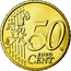 Belgium 50 Euro Cent Albert II - 1st map - 1st type - 1st portrait 2006 Proof KM# 229 50 EURO CENT LL coin reverse