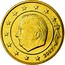 Belgium 50 Euro Cent Albert II - 2nd map - 1st type - 1st portrait 2007 Proof KM# 244 A II 2007 coin obverse