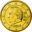Belgium 50 Euro Cent Albert II - 2nd map - 2nd type - 2nd portrait 2008 Proof KM# 279 A II BE 2012 coin obverse