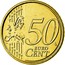 Belgium 50 Euro Cent Albert II - 2nd map - 2nd type - 2nd portrait 2008 Proof KM# 279 50 EURO CENT LL coin reverse