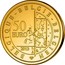 Belgium 50 Euro Hugo Claus 2013 Proof KM# 325 BELGIQUE BELGIE BELGIEN 50 EURO 2013 Q P coin obverse