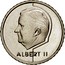 Belgium 50 Francs Albert II 1995 Sets only KM# 193 ALBERT II coin obverse