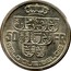 Belgium 50 Francs Leopold III 1939 KM# 121 50 FR R BELGIQUE BELGIE coin reverse