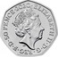 UK 50 Pence Winnie the Pooh 2020 Brilliant Uncirculated (BU) ELIZABETH II D G REG F D 50 PENCE 2020 J.C coin obverse