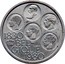 Belgium 500 Francs 150th Anniversary of Independence ND KM# 161 1830 BEL GIQUE 1980 coin obverse