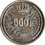 Belgium 500 Francs (60th Birthday of King Baudouin) KM# 178 BELGIË 500 F 1990 coin reverse