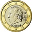 Belgium Euro Albert II - 2nd map - 2nd type - 2nd portrait 2008 KM# 280 A II BE 2008 coin obverse