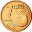 Belgium Euro Cent Albert II - 1st type - 1st portrait 2007 KM# 224 1 EURO CENT LL coin reverse