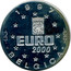Belgium Euro Margaretta Austruae and Carolus V 1997 Proof 1997 EURO 2000 BELGICA coin obverse