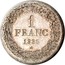 Belgium Franc 1833 KM# 7.2 Decimal Coinage 1 FRANC 1835 coin reverse