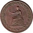 Canada Half Penny (Britannia and Eagle)  coin obverse