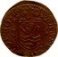 Belgium Liard Ferdinand. Reckheim 1657 KM# 80 DEVS PROTECTOR NO 16 57 coin reverse