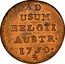 Belgium Liard Maria Theresia 1750 (l) KM# 2 AD USUM BELGII AUSTR 1750 coin reverse