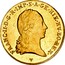 Belgium Souverain D'or Franz II 1793 V KM# 64 FRANC II D G R IMP S A GE HIE HV BO REX coin obverse