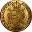 Belgium Souverain D'or (Maria Theresia) KM# 10 BURG BRAB C FL ARCH AUS DUX 1749 coin reverse