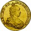 Belgium Souverain D'or Maria Theresia 1749 (h) R KM# 11 MAR TH D G R JMP G HUNG BOH R coin obverse