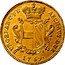 Belgium Souverain D'or Maria Theresia 1759 W-Wi KM# 23 ARCH AUS DUX BURG BRAB C FL 1759 coin reverse