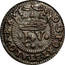 Portugal 1 1/2 Reis 1714 KM# 193 Kingdom Milled coinage D G PORT ET ALG REX JV coin reverse