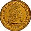 Portugal 1/2 Escudo (800 Reis) 1722 INCM L KM# 210 Kingdom Milled coinage INCM JOANNES V D G PORT ET ALG REX 1722 coin obverse