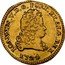 Portugal 1/2 Escudo (800 Reis) Joao V 1724 KM# 218.2 IOANNES V D G PORT ET ALG REX 1724 coin obverse