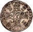 UK 1/2 Merk Charles II 1675 KM# 101.2 MAG BRI FRA ET HIB REX 1675 coin reverse