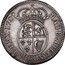 UK 1 Crown James VIII 1709  MAG BRI FRAN ET HIB REX 1709 coin reverse