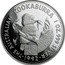 Australia 1 Dollar Kookaburra. American Eagle Privy Mark 1992 KM# 227.1 THE AUSTRALIAN KOOKABURRA 1 OZ. 999 SILVER 1992 coin reverse