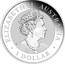 Australia 1 Dollar Kookaburra. ANDA Square Penny Privy mark 2019 P ELIZABETH II AUSTRALIA 1 DOLLAR coin obverse