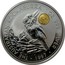 Australia 1 Dollar Kookaburra. Beijing coin show Panda Privy Mark 1997 KM# 318.9 THE AUSTRALIAN KOOKABURRA 1 OZ. 999 SILVER 1997 coin reverse