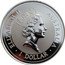 Australia 1 Dollar Kookaburra. Dragon Privy Mark 1997 KM# 318.2 ELIZABETH II AUSTRALIA 1 DOLLAR coin obverse