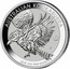 Australia 1 Dollar Kookaburra. f15 Fabulous Privy mark 2018 P AUSTRALIAN KOOKABURRA 2018 1 OZ 9999 SILVER coin reverse