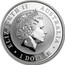 Australia 1 Dollar Kookaburra. F15 Privy mark 2016 P ELIZABETH II AUSTRALIA 1 DOLLAR coin obverse