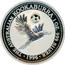 Australia 1 Dollar Kookaburra. Great Britain Privy Mark 1996 KM# 289.5 THE AUSTRALIAN KOOKABURRA 1 OZ. 999 SILVER 1996 coin reverse