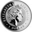 Australia 1 Dollar Kookaburra. Japanese Tempo Koban Kin Privy Mark 1999 KM# 399.15 ELIZABETH II AUSTRALIA 1 DOLLAR coin obverse