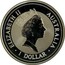 Australia 1 Dollar Kookaburra. Luxemburg Privy Mark 1998 KM# 362.2 ELIZABETH II AUSTRALIA 1 DOLLAR coin obverse