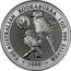 Australia 1 Dollar Kookaburra. Privy Mark Adelaide 1999 KM# 399.13 THE AUSTRALIAN KOOKABURRA 1 OZ. 999 SILVER 1999 coin reverse