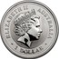 Australia 1 Dollar Kookaburra. Privy Mark Mac Donnell 1999 KM# 399.16 ELIZABETH II AUSTRALIA 1 DOLLAR coin obverse