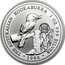 Australia 1 Dollar Kookaburra. Spain Privy Mark 1998 KM# 362.1 THE AUSTRALIAN KOOKABURRA 1 OZ. 999 SILVER 1998 coin reverse