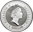 Australia 1 Dollar Kookaburra. Swan River Rottnest Island Privy Mark 1996 ELIZABETH II AUSTRALIA 1 DOLLAR coin obverse