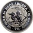 Australia 1 Dollar Kookaburra. Team Australia Privy Mark 1994 KM# 212.1 THE AUSTRALIAN KOOKABURRA 1 OZ. 999 SILVER 1994 coin reverse