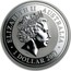 Australia 1 Dollar Lunar Year of the Mouse 2007 KM# 1056a ELIZABETH II AUSTRALIA 1 DOLLAR 2007 coin obverse