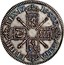 UK 1 Guinea James VIII Pattern 1716 Minted in 1828 by Matthew Young X# PT3 SCO AN FRA ET HIB REX 17 16 coin reverse