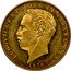 Portugal 10.000 Reis 1878 KM# 520 Kingdom Decimal coinage LUDOVICUS I PORTUG ET ALGARB REX 1884 F A C coin obverse