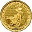 UK 10 Pounds Britannia Brilliant Uncirculated 2021 Bullion BRITANNIA 2021 1/10 OZ 999.9 FINE GOLD DECUS ET TUTAMEN NATHAN coin reverse