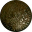 Portugal 10 Reis Maria II 1839 KM# 470 PORTVGALIE ET ALGARBIORUM REGINA 1839 X coin reverse